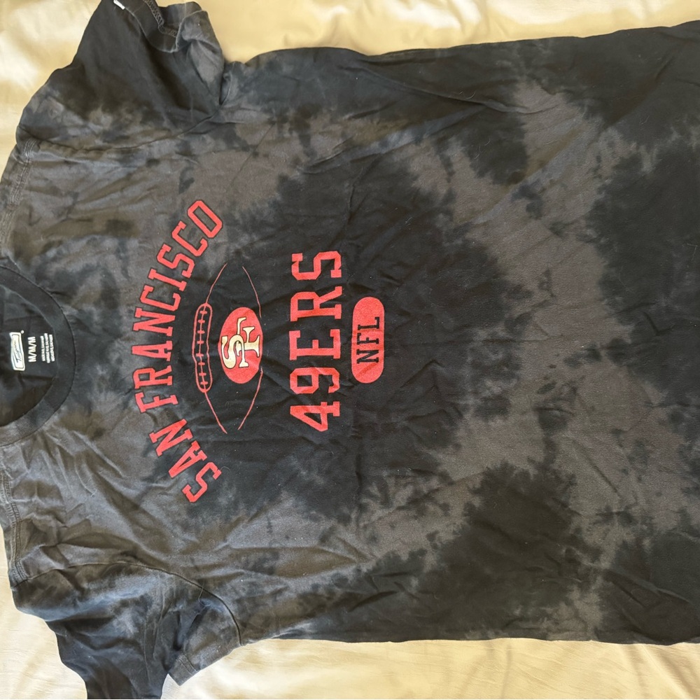 San Francisco 49ers Black Graphic Tee - NFL Team Shirt